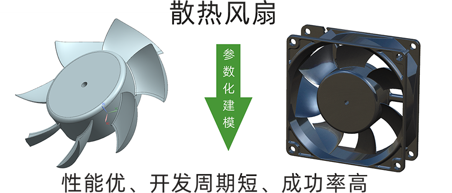 散熱風(fēng)扇參數(shù)化建模 散熱風(fēng)扇參數(shù)化建模